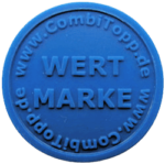 Mietmünzen blau